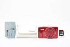 Canon PowerShot SX600 HS Digital Camera Red 16MP 18x Zoom EXC Japan E3034