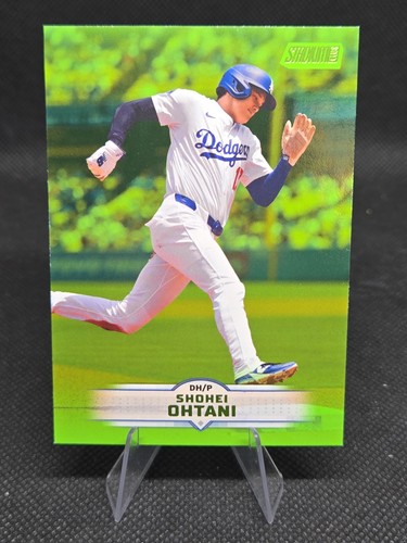 2025 Topps Stadium Club - Shohei Ohtani #58 Lime Green Foil