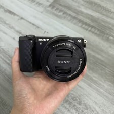 Sony Alpha a5000 Digital Mirrorless Camera w/16-50mm Lens Black