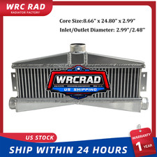 Twin Turbo Trttc9 Intercooler 1300hp 25 For Corvette Camaro Viper Lsx Aluminum
