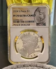 2024-S Proof Peace Silver Dollar NGC PF 70 Ultra Cameo
