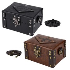 Potion Bottle Box PU Leather Adjustable Strap Alchemy Box With 12 Potion
