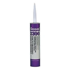 GEOCEL 2300 CLEAR (6-TUBES) Construction Tripolymer Sealant 10.3 oz. Cartridge