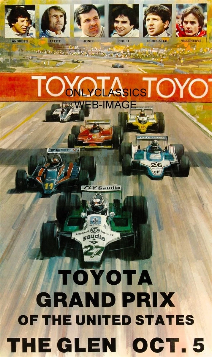 Toyota Formula 1 Racing Fan Posters for sale | eBay