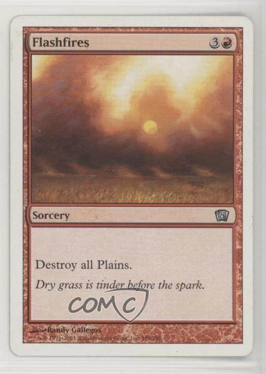 Flashfires Magic: 9th Edition #183 2005
