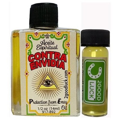 Protection From Envy, Spiritual Oil  With 1 Dram Perfume Set / Contra Envidia, A