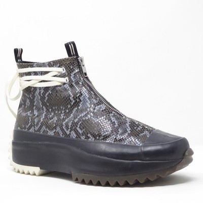 Converse Run Star Hike Zip Hi Sneakers Boots Snake Print Lace Up Womens 10.5