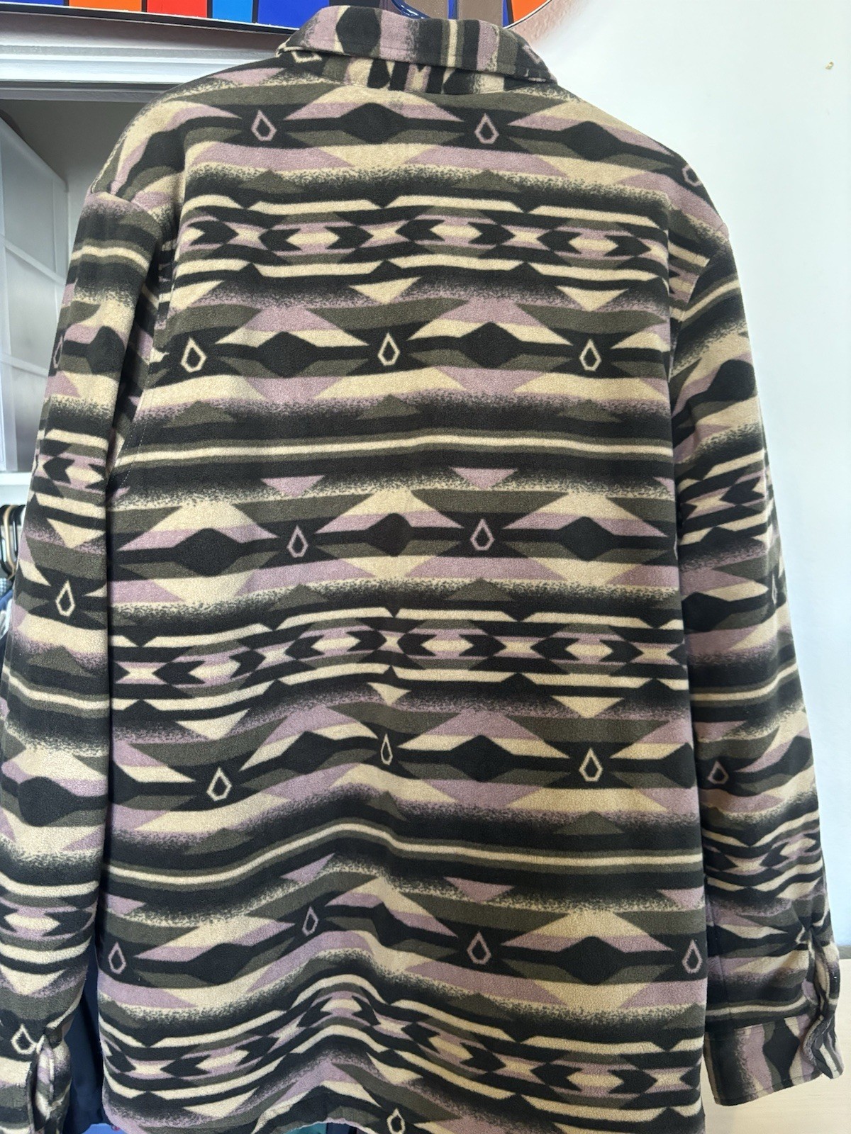 Volcom Native Print Shirt Jacket - image 2