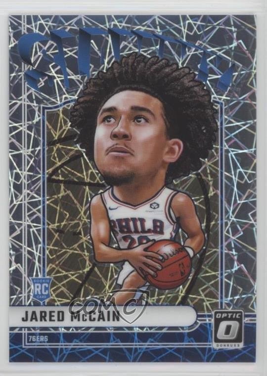 2024-25 Panini Donruss Optic Slammy! Jared McCain #28 Rookie RC 1b7p