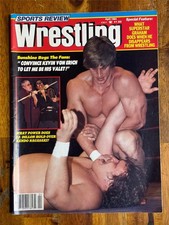 SPORTS REVIEW WRESTLING magazine KEVIN VON ERICH 9-85