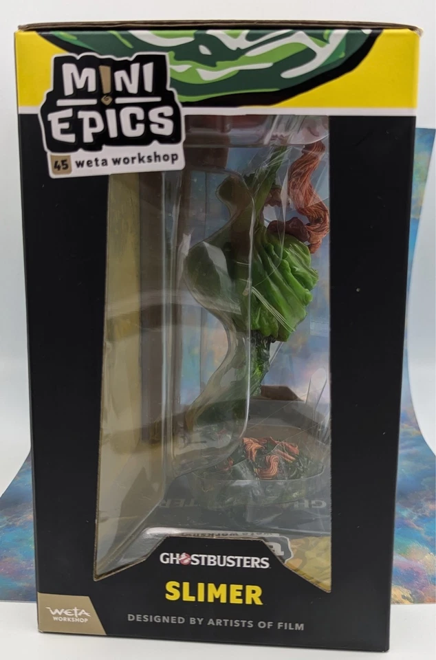 Mini Epics - WETA Workshop - Ghostbusters #1 Figura Slimer, Coleccionable Nuevo Foto 4 de 4