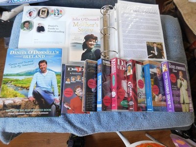 Daniel O'donnell Collection Lot CD DVD BOOK MANY ITEMS