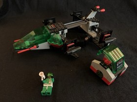 VINTAGE 1992 LEGO SPACE POLICE 6897 REBEL HUNTER, W/BOX, MANUAL