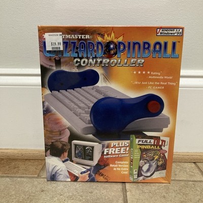 Thrustmaster Wizzard Pinball Controller 1995 Rare/Vintage Sealed/New PC Game