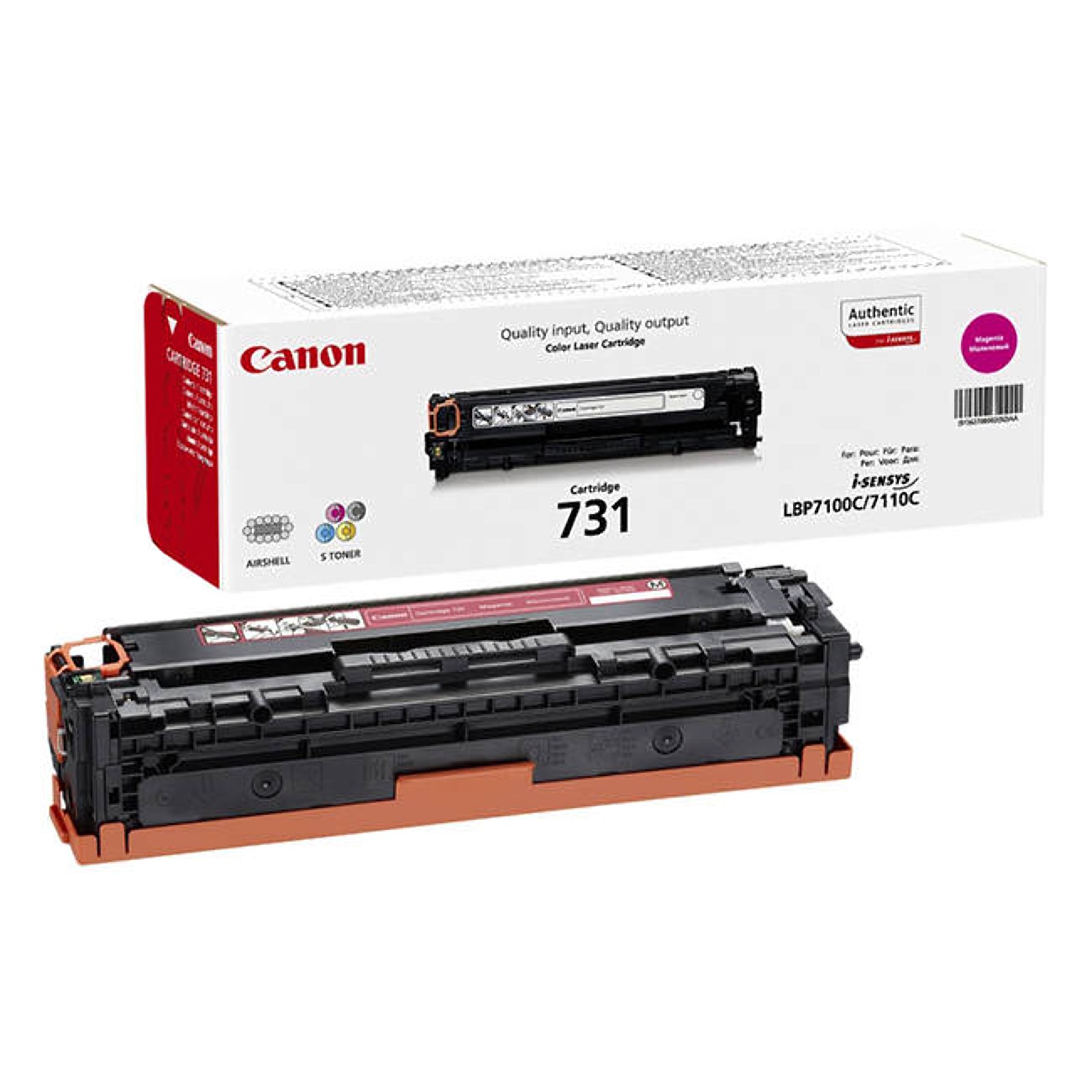 Original Canon 731M Magenta Toner Cartridge (6270B002)