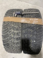 Pair 185/70-13 used Pirelli GM6 soft Gravel Tyres / rally /forest tyres 8.5mm #2