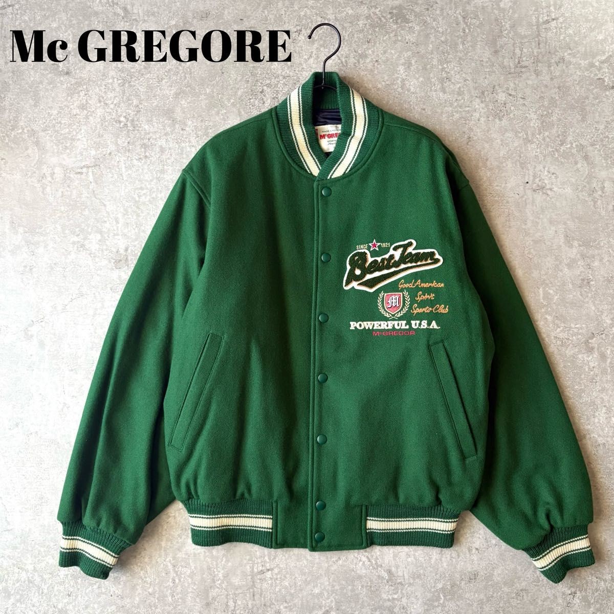 Excellent Condition McGREGOR Varsity Jacket L No.… - image 1