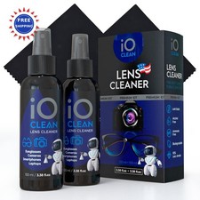Cleaner Lens Kit 38oz for Glasses Screens Cameras Laptops Touchscreens Eyeglass