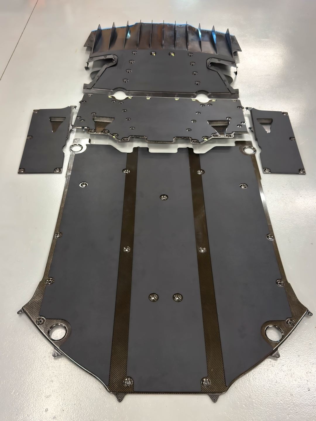 Ford GT 2nd Gen (2017-2022) Underbody Skid Plates by AUTOMODS