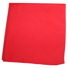Set Of 9 Solid 100 Polyester Unisex Bandanas Handkerchief Headband