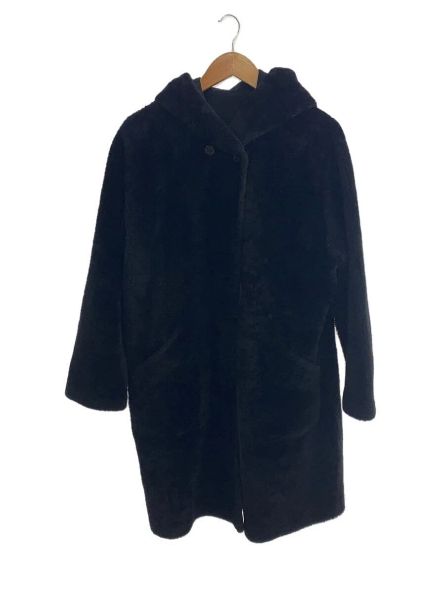 LOEWE altro cappotto nero tinta unita A 28003861 reversibile