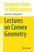 Lectures On Convex Geometry Wolfgang Weil