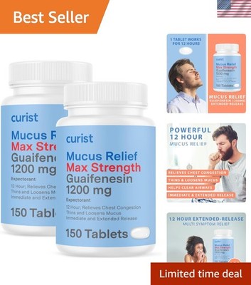 Maximum Strength Guaifenesin 1200 Mg - 300 ct Extended Release Tablets