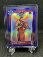 2021-22 Panini Donruss Optic  Rated Rookie Alperen Sengun #169 Purple Prizm (RC)