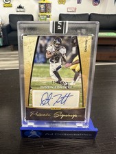 2016 Panini Private Signings Football Justin Forsett Auto /10 #JF