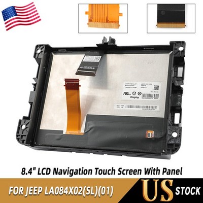 8.4'' Navigation Touch Screen LCD Display LA084X02-SL01 LA084X02(SL)(01) black US