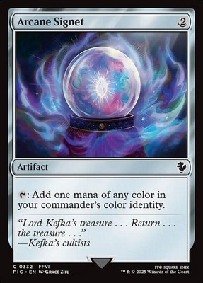 Arcane Signet (FF6) 332 C Normal FIC MTG NM