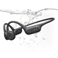 Bone Conduction Headphones IPX8 Waterproof Swimming Headphones Open Ear Headp...
