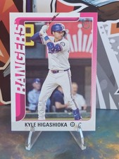 2025 Topps Update Vintage Stock Parallel Kyle Higashioka #46/99 (US207) Rangers
