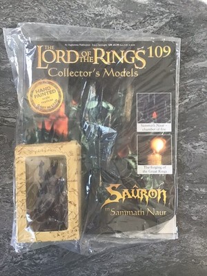 Der Herr der Ringe Eaglemoss Sammlermodell Ausgabe 109 Sauron Sammath Naur