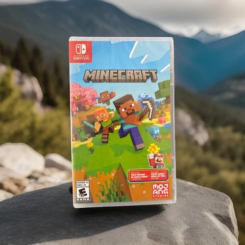 Minecraft - Nintendo Switch - Includes Super Mario Mash-Up NEW FACTORY SEALED!🔥