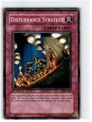 Yu-Gi-Oh! Disturbance Strategy 1st Edition PGD-098 Moderately Played Common