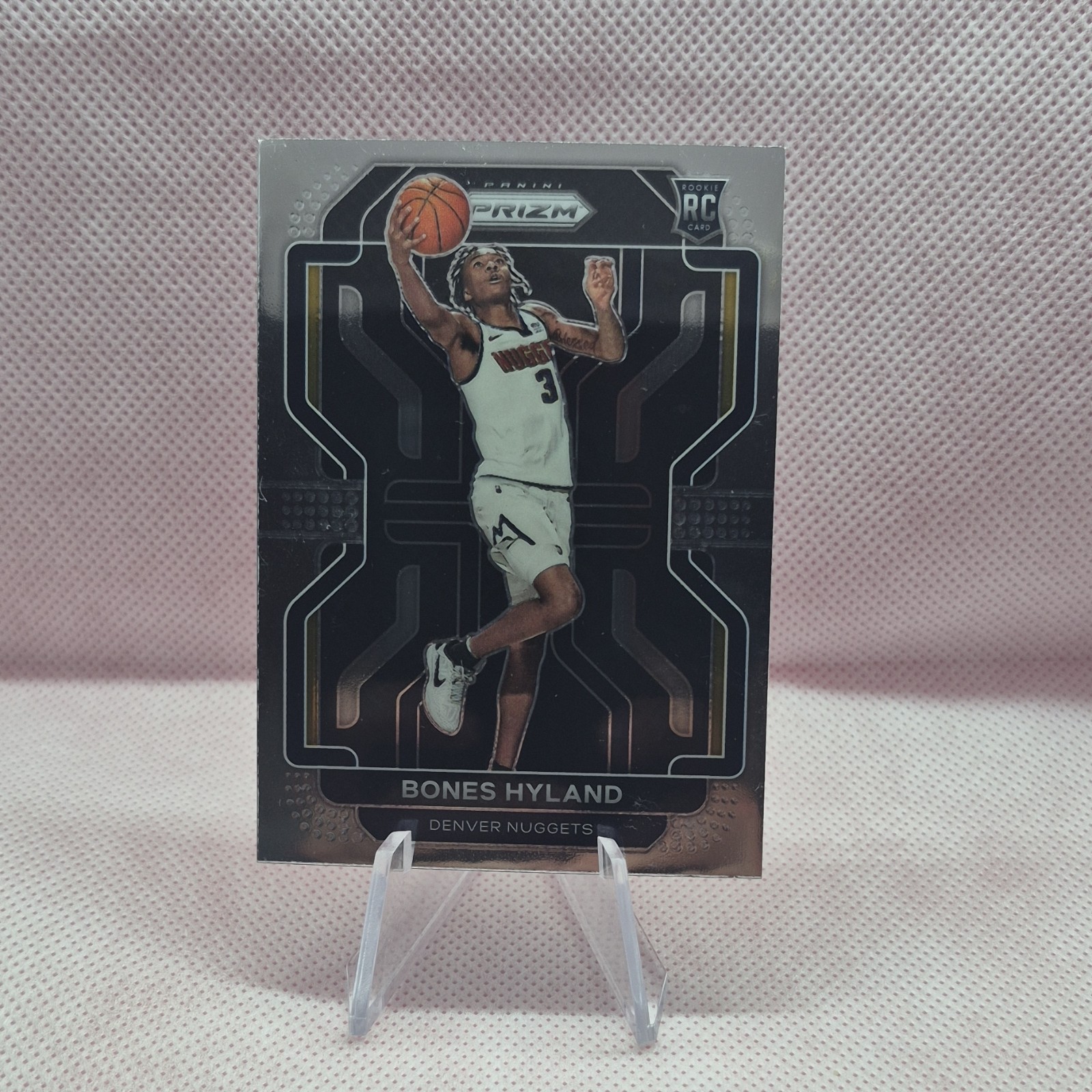 Panini 2021-22 Prizm Bones Hyland Rookie #302 Denver Nuggets Basketball