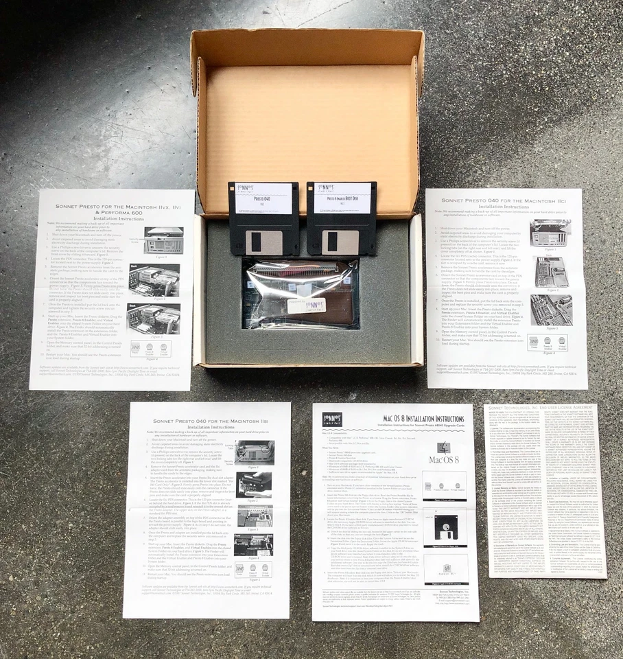 Sonnet Presto 040 Motorola 68040 PDS CPU Upgrade Mac IIvx IIvi IIsi Performa 600 - Bild 4 von 4