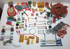 Vintage Mixed Lot 100 Pcs Toy Horse  Stable Accessories