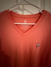 Psycho Bunny Pima Cotton V-Neck T-Shirt Size ...