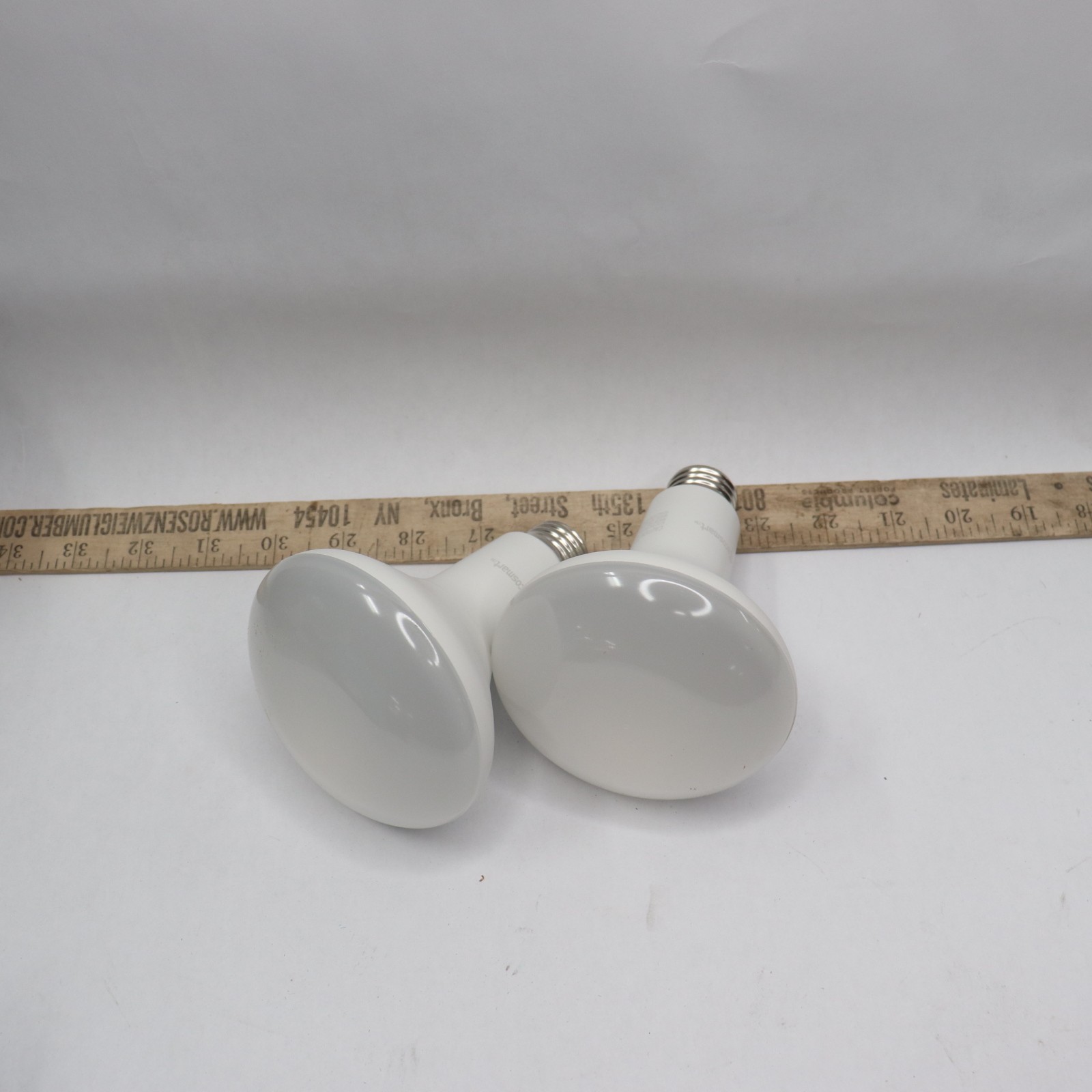 (2-Pk) EcoSmart BR30 Dimmable LED Light Bulb Soft White 90-Watt Equivalent  