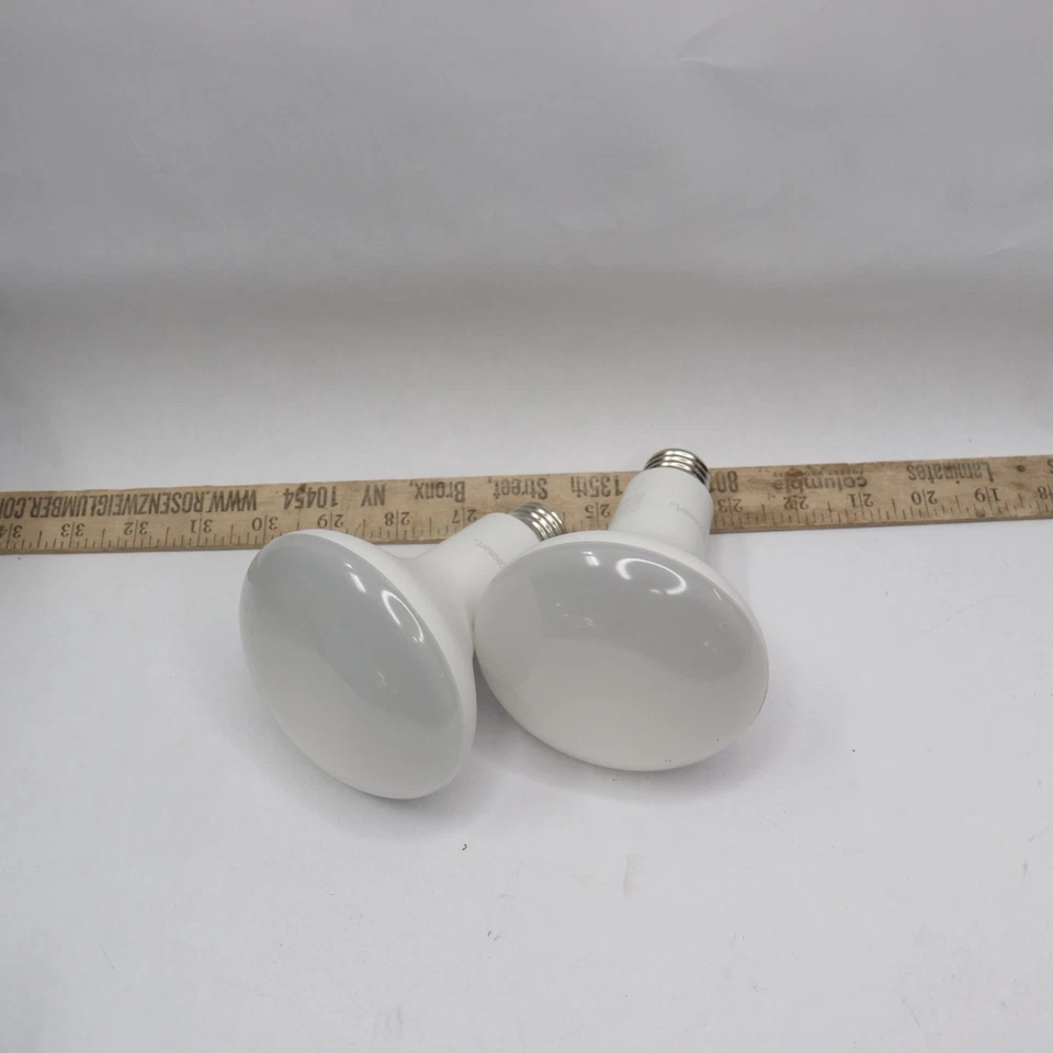 (2-Pk) EcoSmart BR30 Dimmable LED Light Bulb Soft White 90-Watt Equivalent   - Image 4 of 4