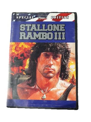 Rambo 3 Special Edition (DVD, 1988) Sylvester Stallone