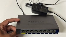 NETGEAR 8-Port Gigabit Managed Ethernet Smart Switch GS108T 
