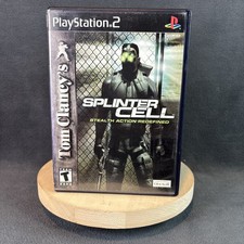 PlayStation 2 - Splinter Cell - Complete/CIB - Resurfaced Tested