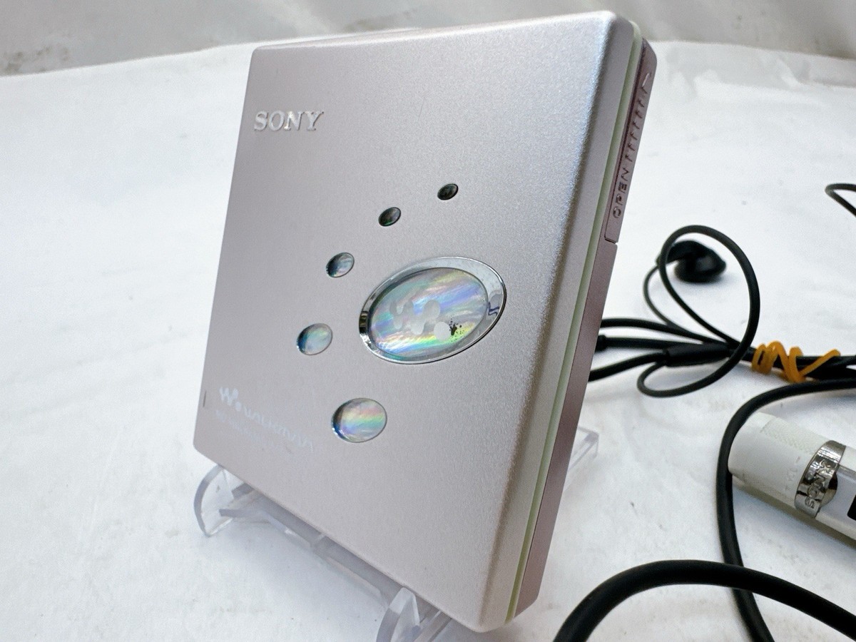 Sony MZ-E520 MD Walkman MiniDisc Portable Player Pink MDLP Tested