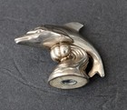 International Silver Company SilverPlated Wine Stopper–Dolphin Sculpture Barware — photo 8