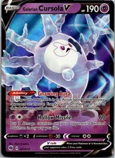 Pokémon Cursola V 021/073 Weg des Champs 2020 English Holo