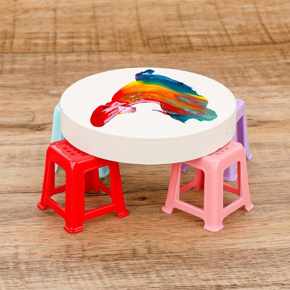 2X(12 Pcs Canvas Stands for Painting Paint Stand Canvas Feet Risers ...