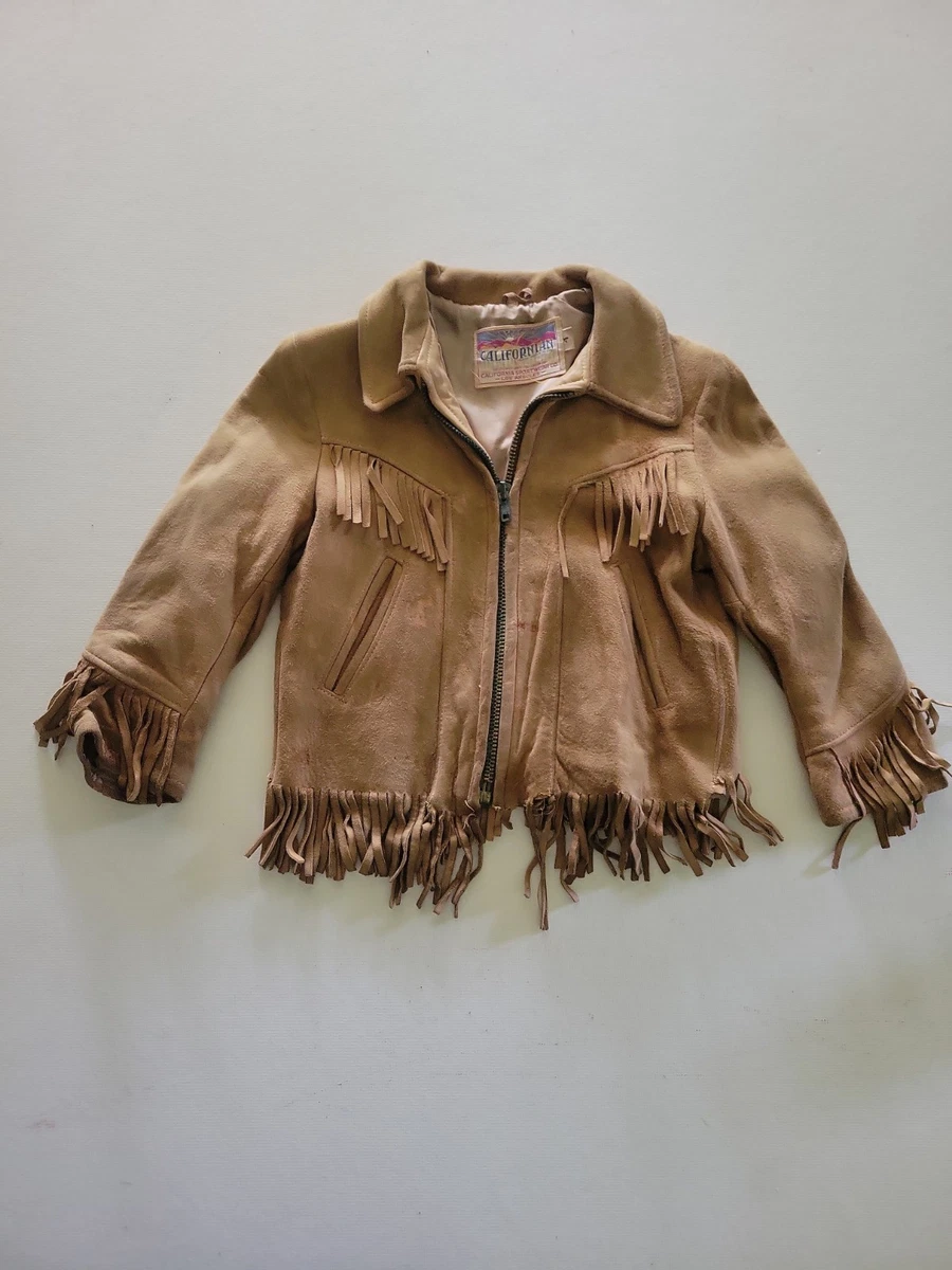 Boys' Leather Vintage Outerwear Coats & Jackets for Children for